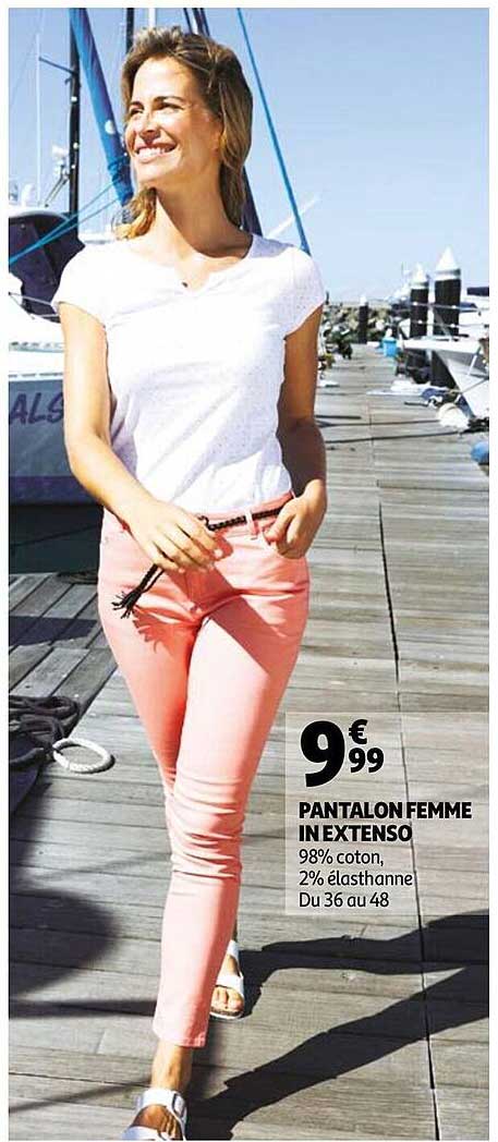 pantalon femme in extenso