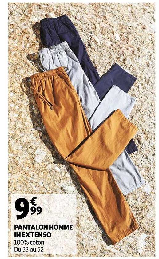 pantalon homme in extenso