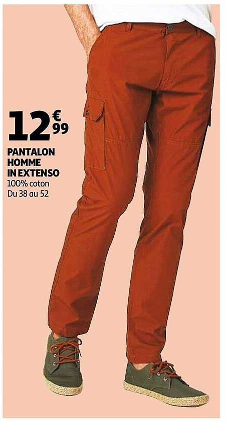 pantalon homme in extenso