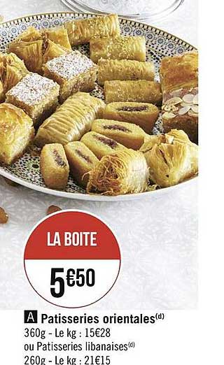 Patisseries Orientales