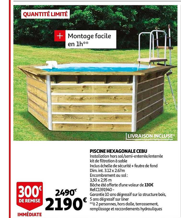 piscine hexagonale cebu