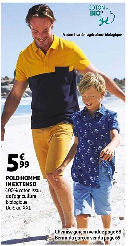 polo homme in extenso