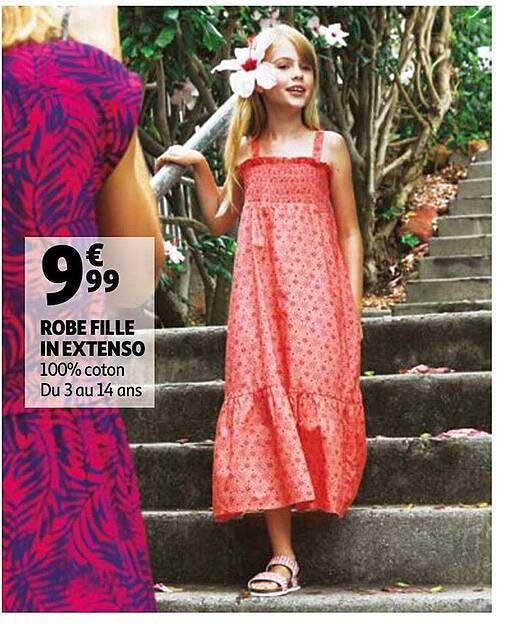 robe fille in extenso