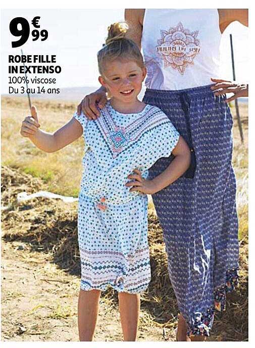 robe fille in extenso