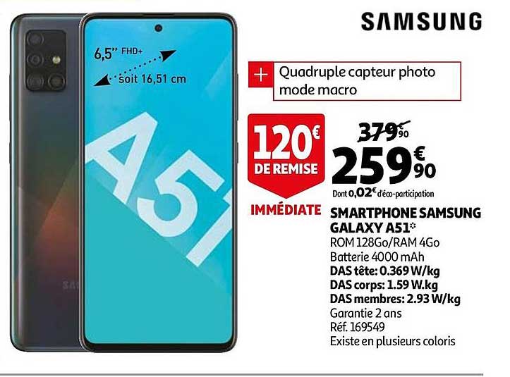 Smartphone Samsung Galaxy A51