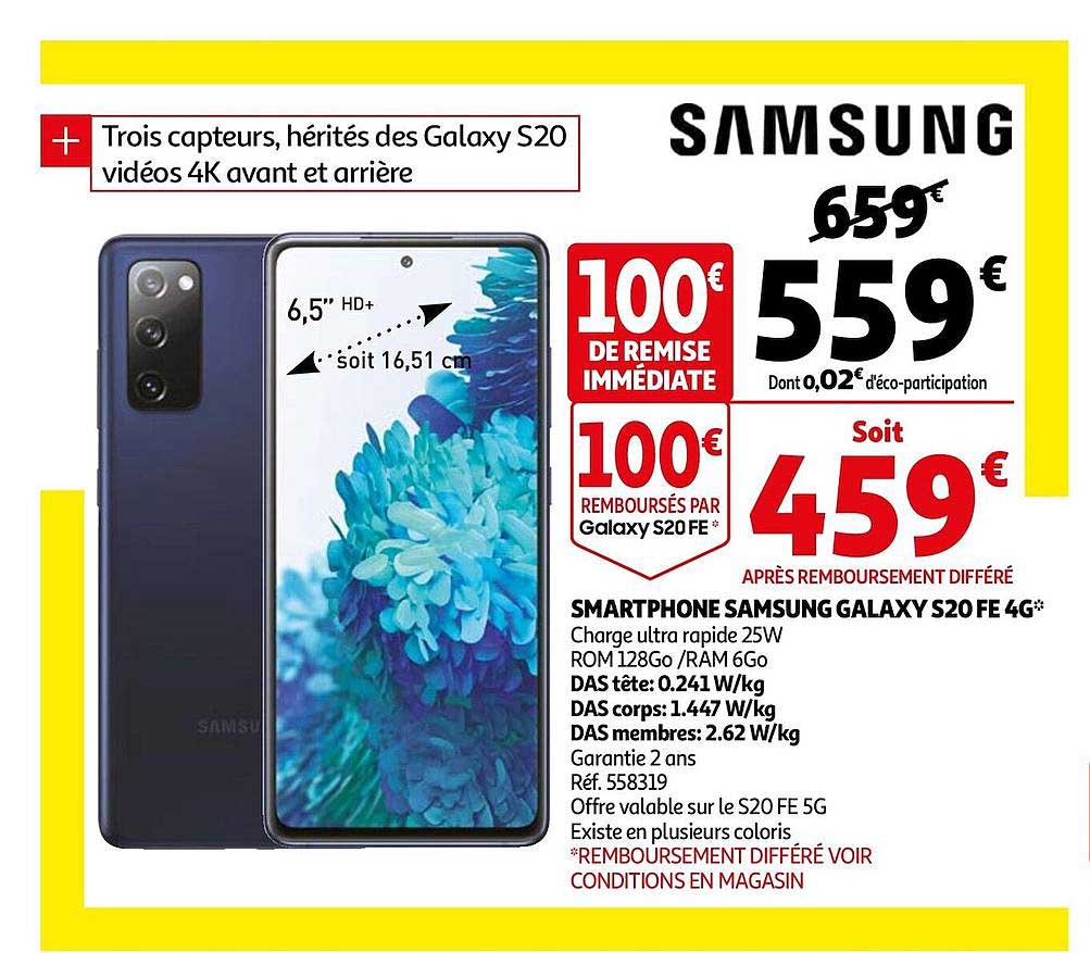 smartphone samsung galaxy s20 fe 4g