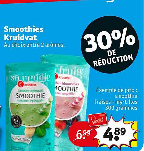 Smoothies Kruidvat