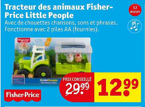 tracteur des aminaux fisher-price little people