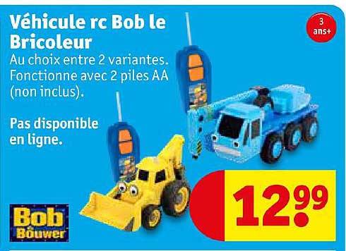 véhicule rc bob le bricoleur