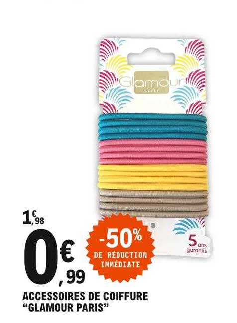 accessoires de coiffure "glamour paris"