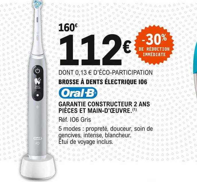 brosse à dents électrique i06 oral-b