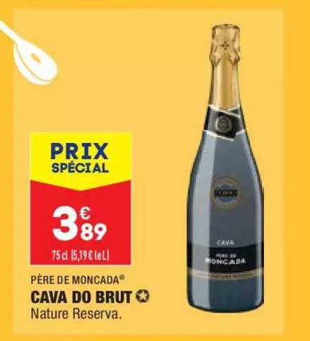 cava do brut père de moncada