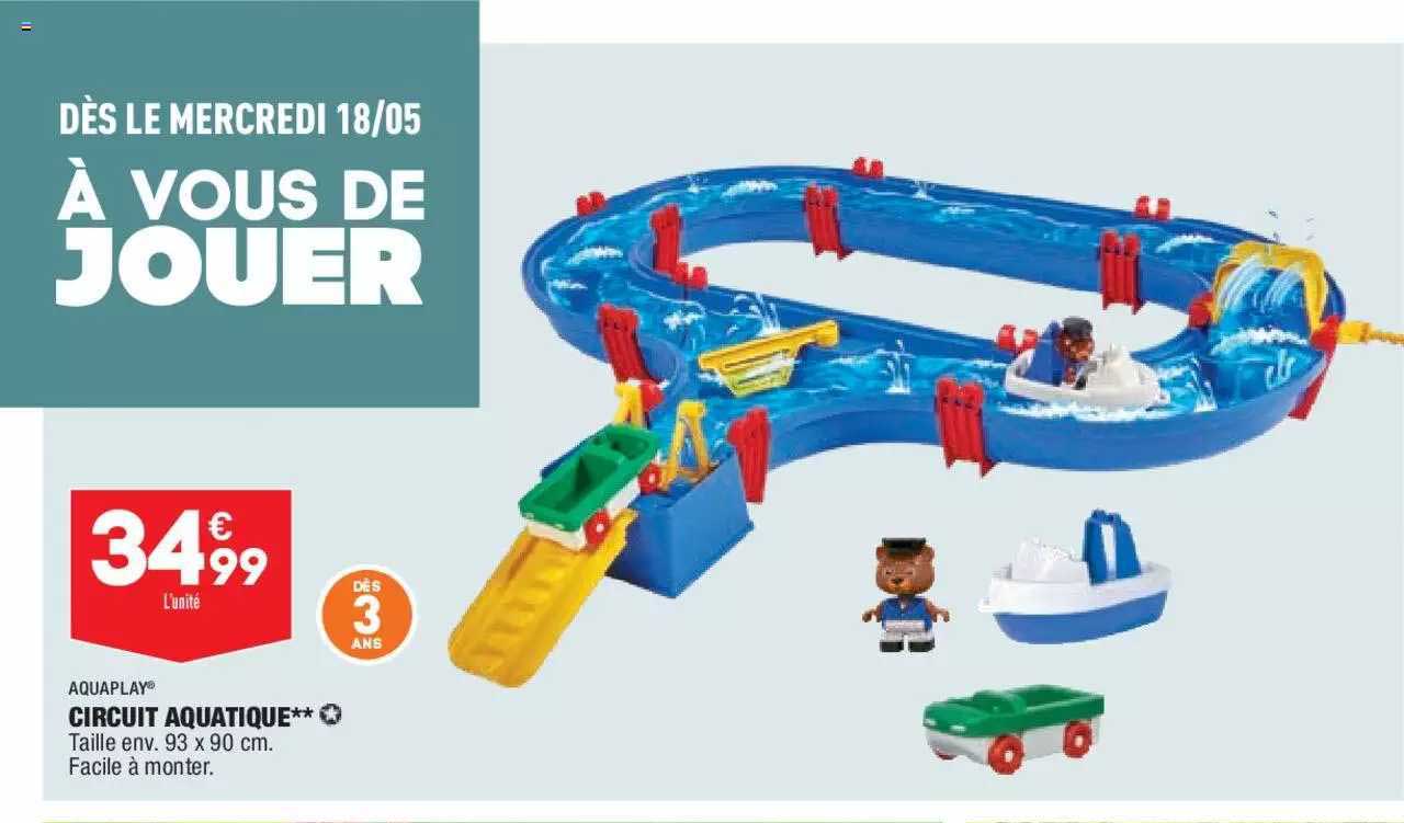 circuit aquatique aquaplay