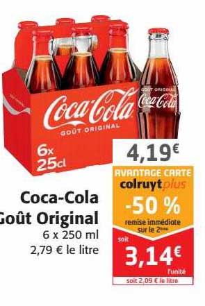 coca-cola goût original