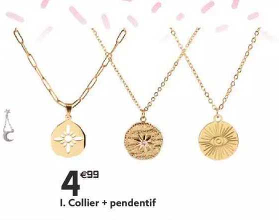collier + pendentif