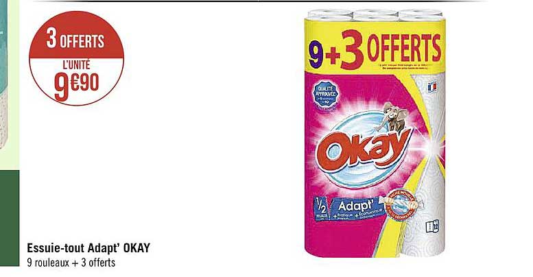 essuie-tout adapt' okay