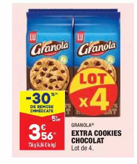 Extra Cookies Chocolat Granola