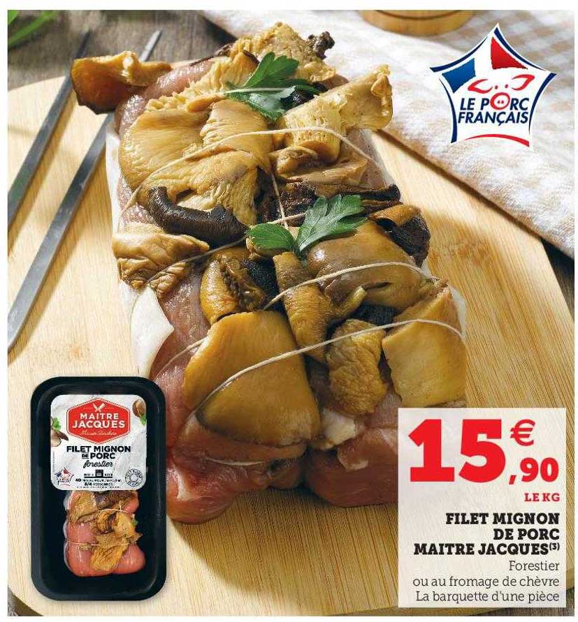 filet mignon de porc maître jacques