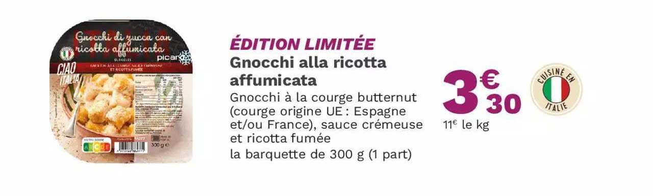 gnocchi alla ricotta affumicata