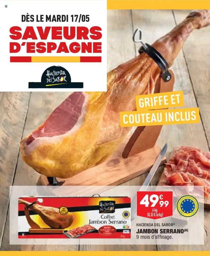 jambon serrano hacienda del sabor