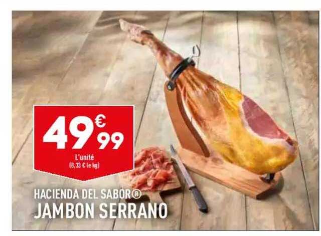 jambon serrano hacienda del sabor