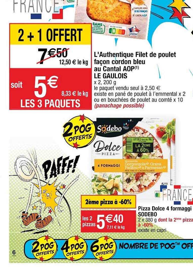 l'authentique filet de poulet façon cordon bleu au cantal aop le gaulois