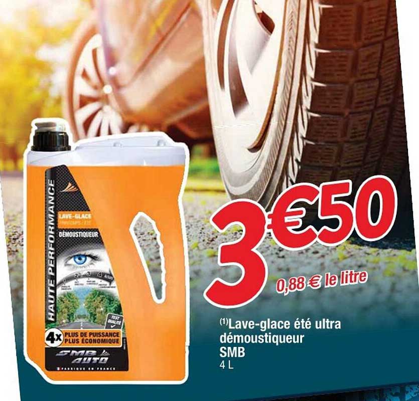 lave-glace été ultra démoustiqueur smb