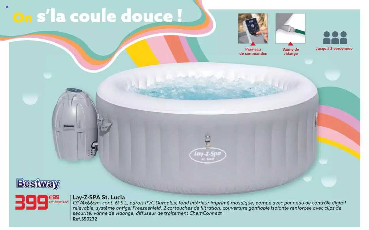 lay-z-spa st. lucia bestway