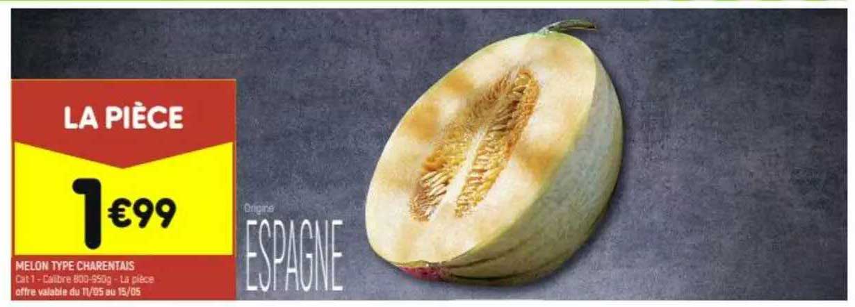 Melon Type Charentais