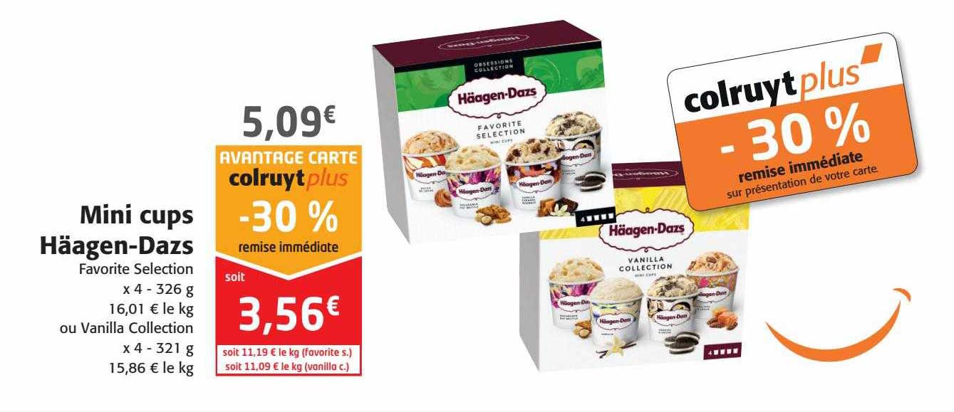 mini cups häagen-dazs