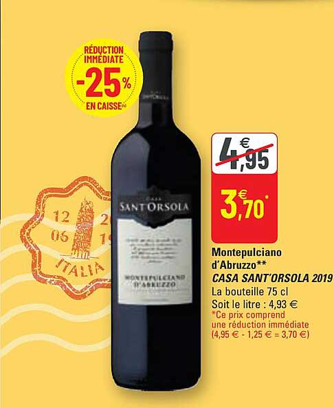 montepulciano d'abruzzo casa sant'orsola 2019
