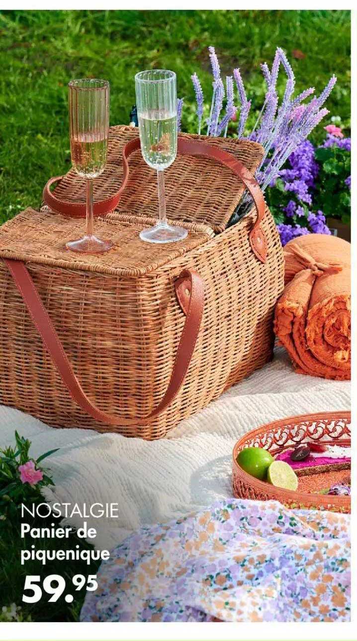 nostalgie panier de piquenique