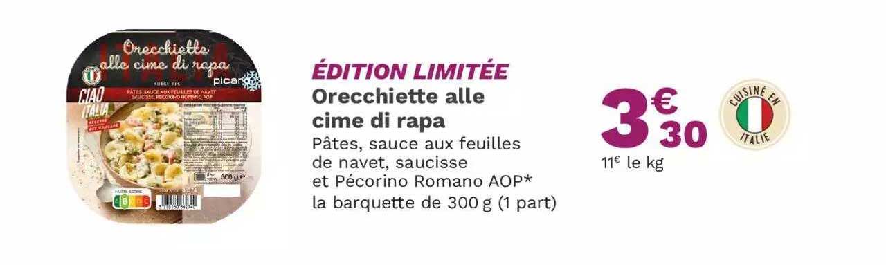 orecchiette alle cime di rapa