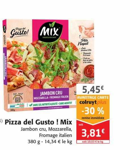Pizza Dol Gusto ! Mix