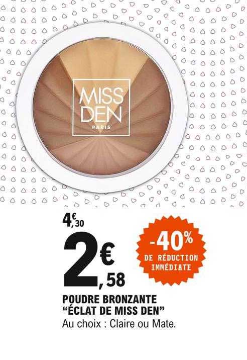 Poudre Bronzante "éclat De Miss Den"