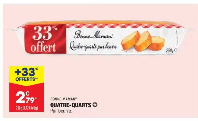 quatre-quarts bonne maman
