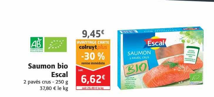 Saumon Bio Escal