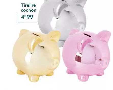 tirelire cochon
