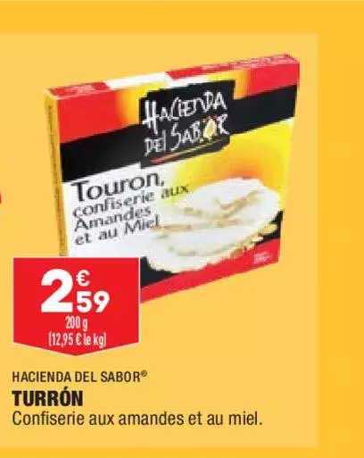 Turrón Hacienda Del Sabor