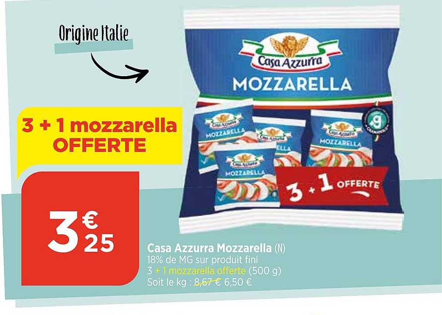 casa azzurra mozzarella