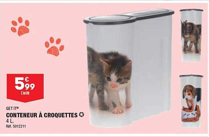 Conteneur à Croquettes Get It