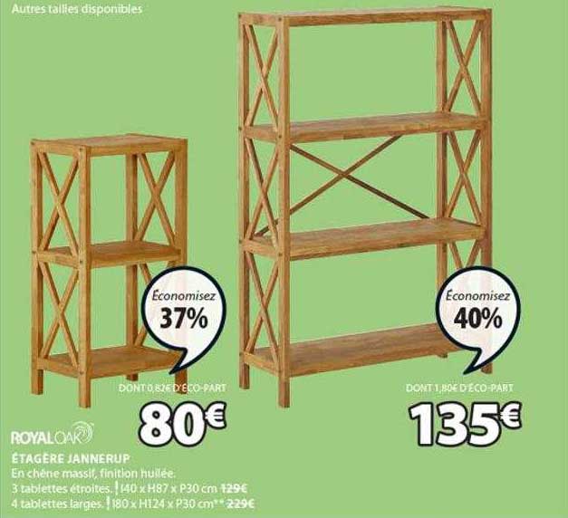 étagère jannerup royaloak