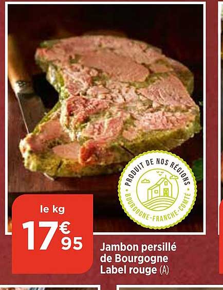 Jambon Persillé De Bourgogne Label Rouge