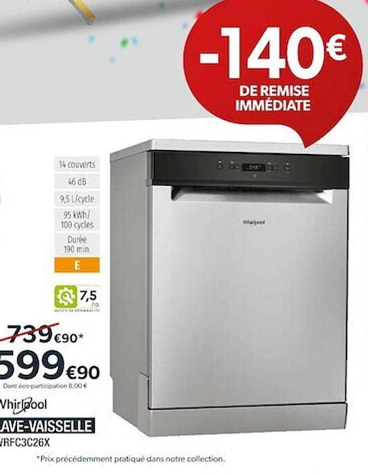 lave-vaisselle whirlpool