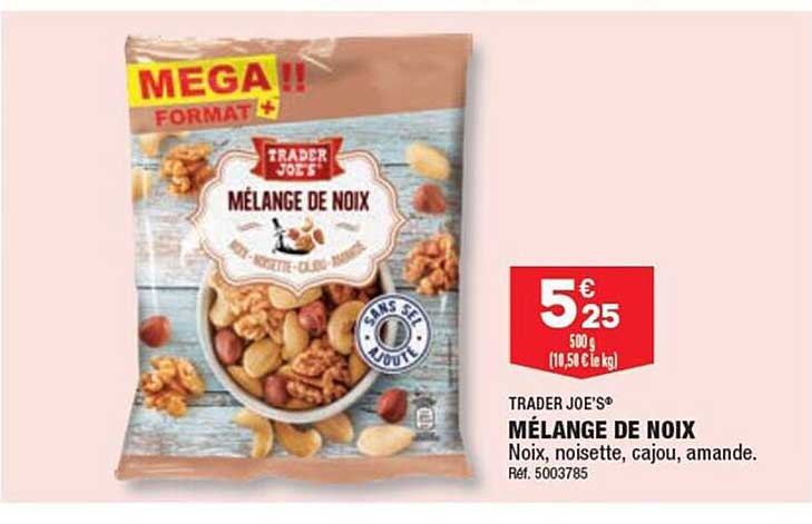 Mélange De Noix Trader Joe's