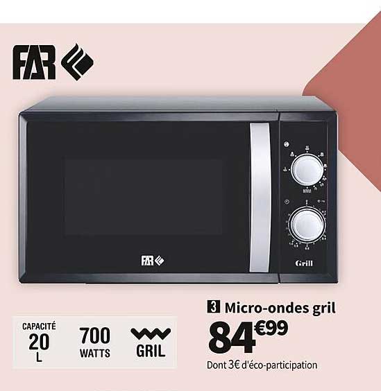 micro-ondes gril far