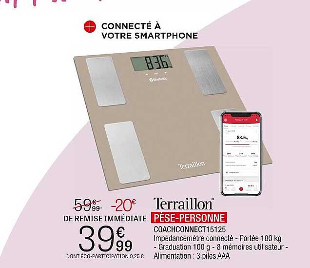 Pèse-personne Terraillon