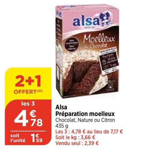 Alsa Préparation Moelleux