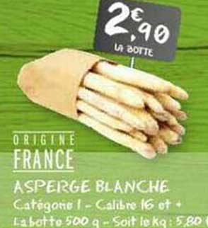 asperge blanche