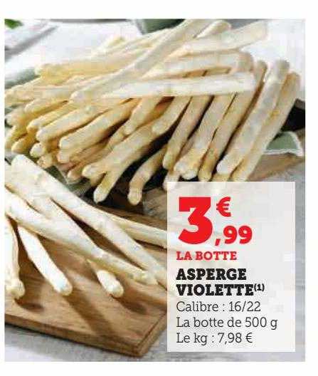 asperge violette